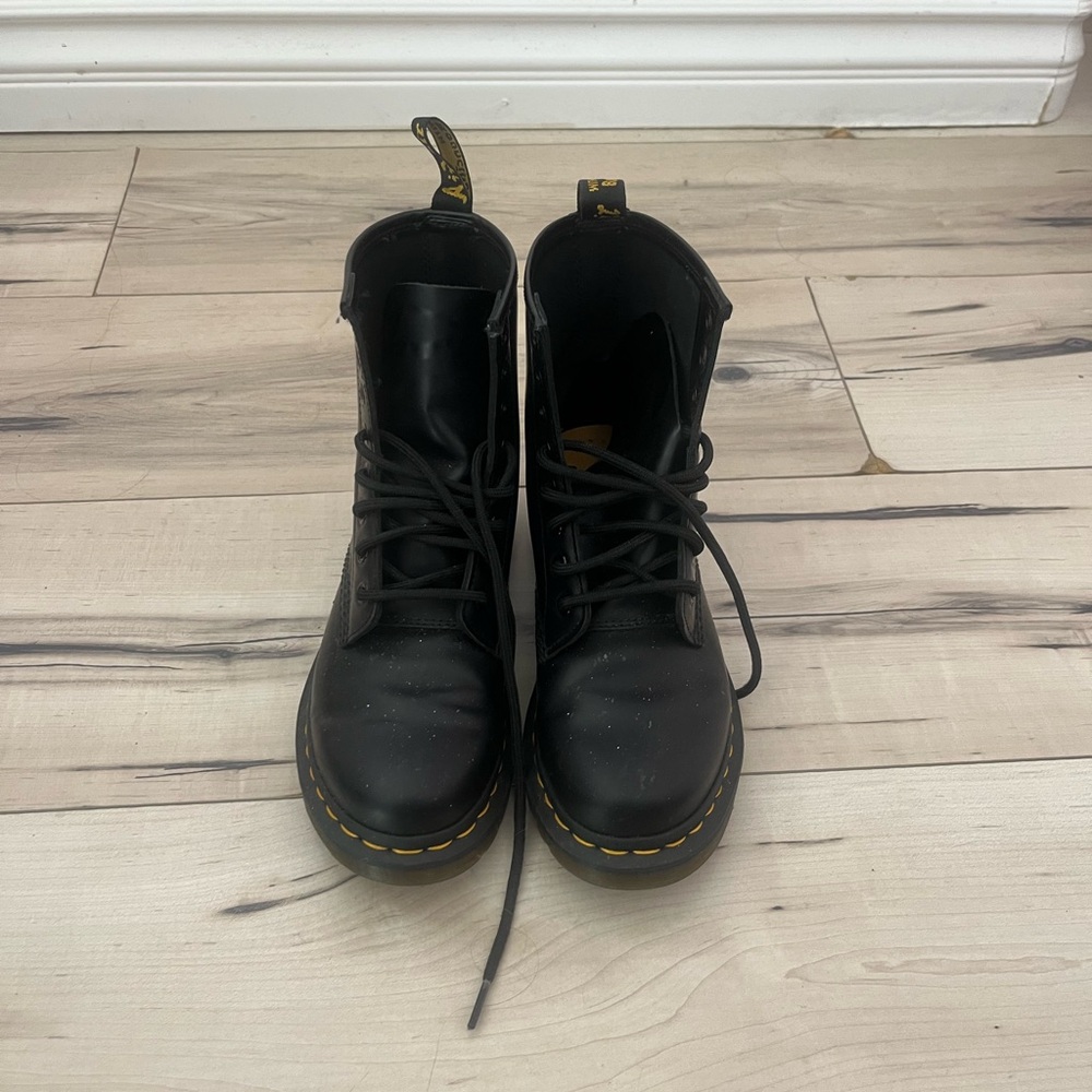 Dr. Martens Black Lace Up Boots
